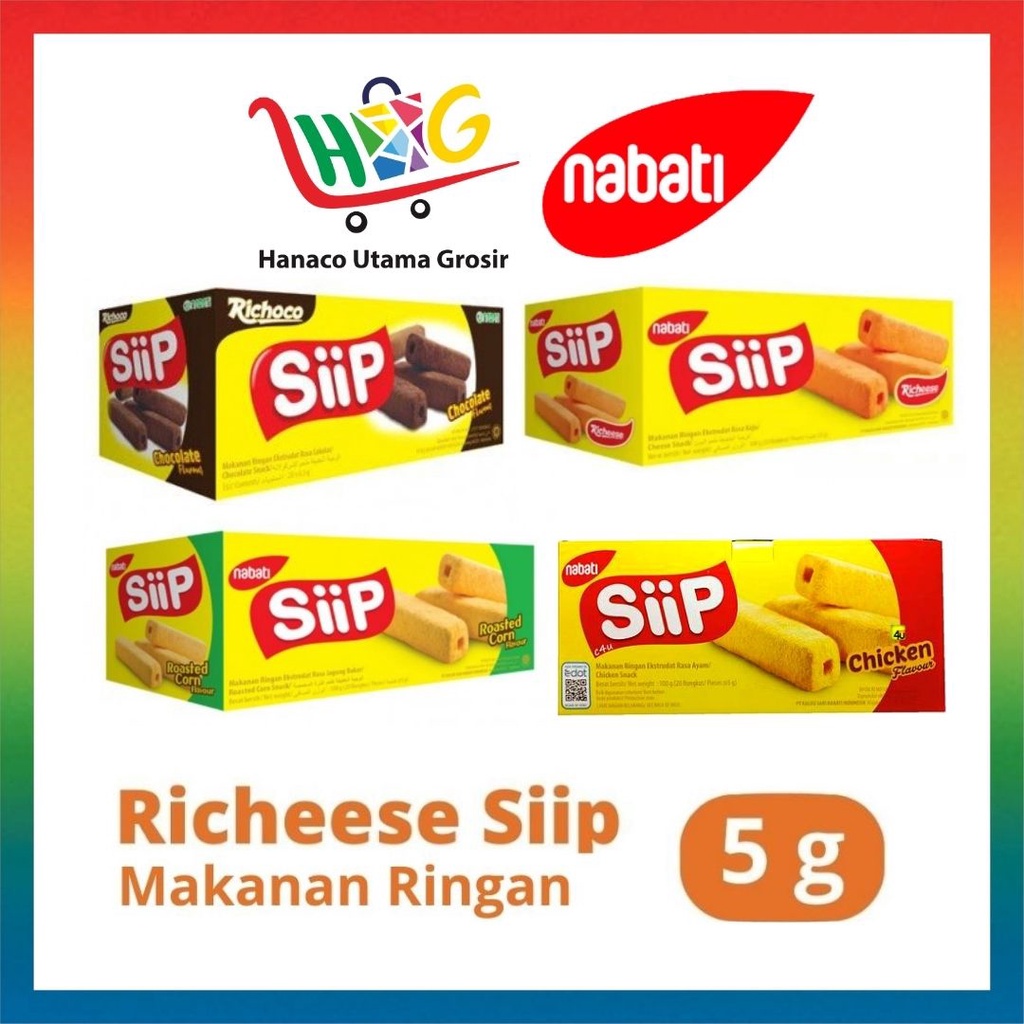 SIIP Bites Richeese 20 x 5g [ 1 BOX ]