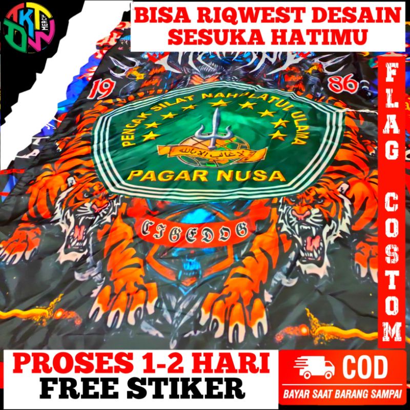 BENDERA CUSTOM UKURAN BESAR