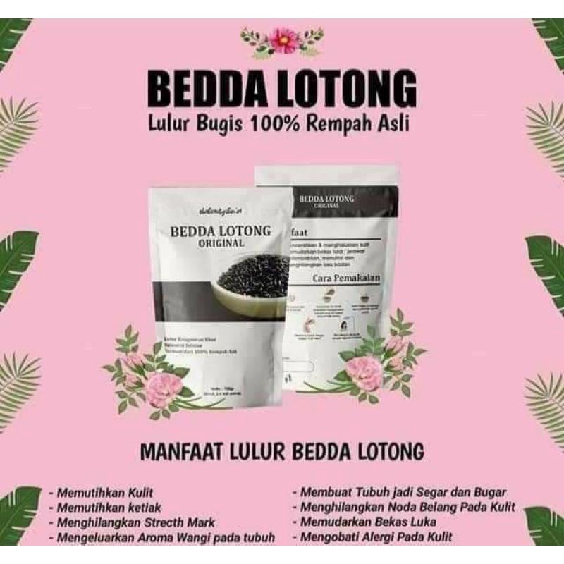 Bedak Lotong Lulur Khas Bugis