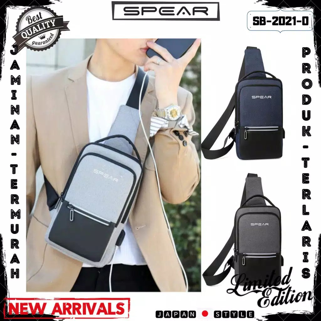 TAS SELEMPANG ANTI AIR SPEAR ORIGINAL 202