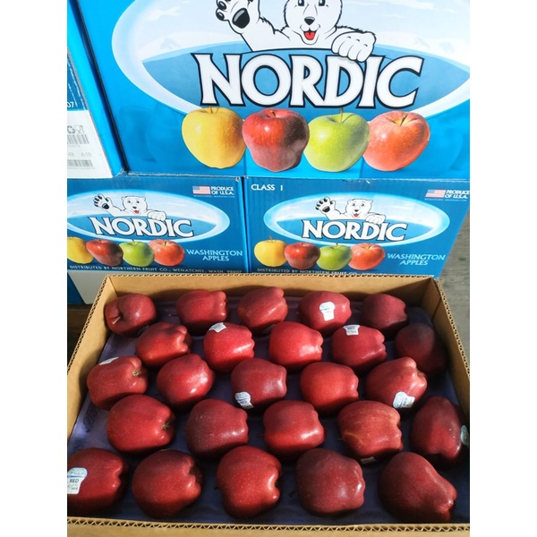 

Apel Merah / Red Apple Nordic 1 Dus (18 KG) Fresh Import