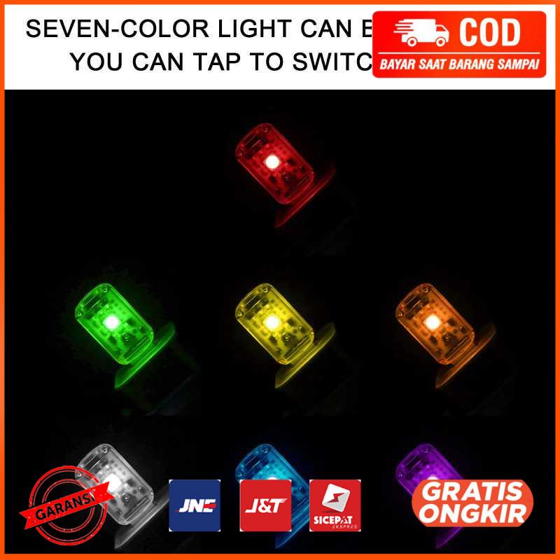 Lampu LED RGB Mini USB Car Light Interior Mood Light IS505