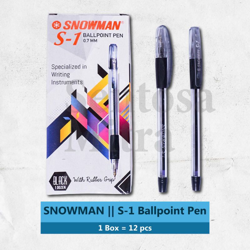 

Bolpen snowman s-1 lusinan