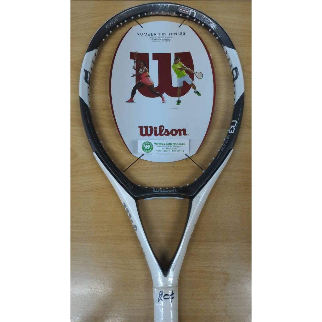 raket WILSON N CODE 3/ N3/ N THREE NANO TECHNOLOGY NEW TENIS