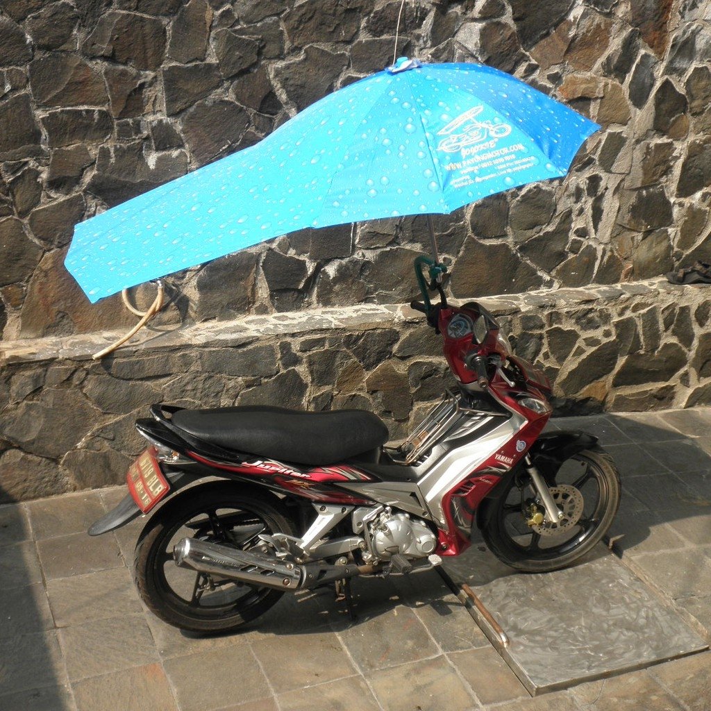 Jojokie 02 - Payung Motor - Biru