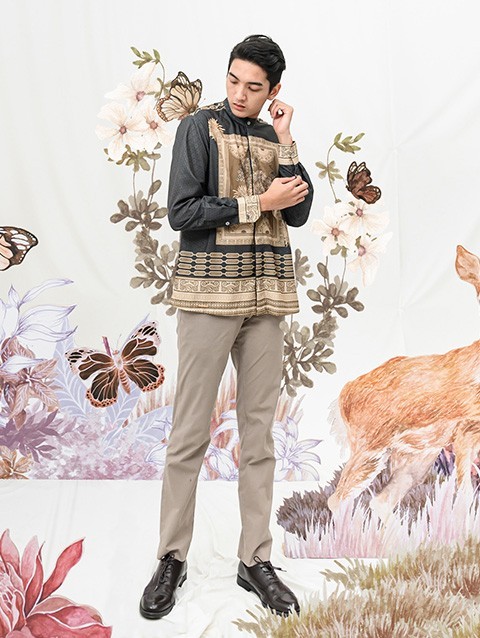 Abimana Shirt in Pinewood - Klamby