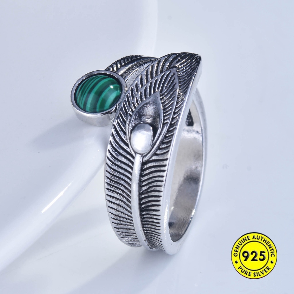 Cincin Sterling Silver 925 Model Terbuka Adjustable Untuk Wanita