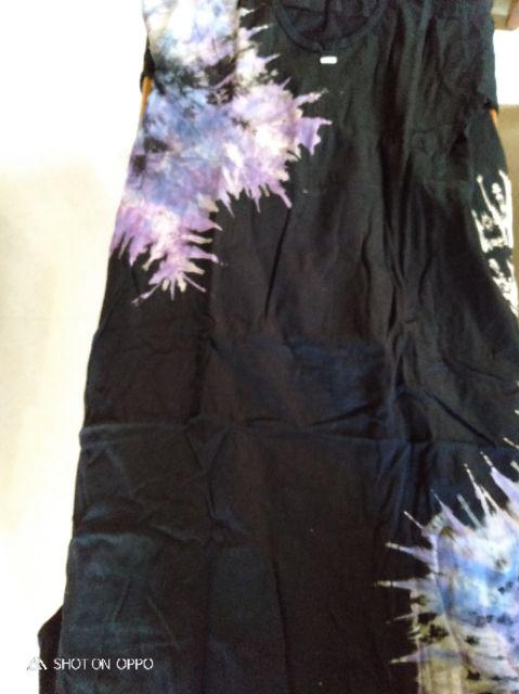 Pilih Warna Turis Disti Gamis Kaos Pelangi Tiedye Batik Td2