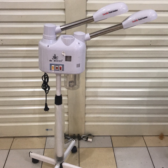 Steamer uap muka wajah  panas dingin steamer facial de rucci