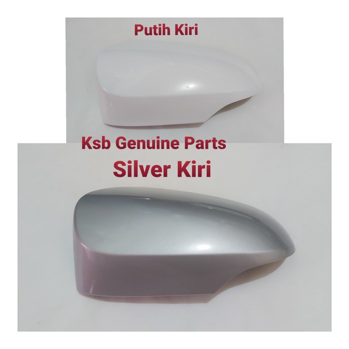 Mobil-Spion- Cover Caver Tutup Spion Kiri Lh Toyota Calya Sigra Original Asli - Putih -Spion-Mobil.
