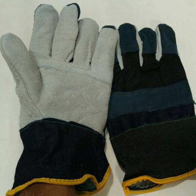 Sarung Tangan Las Kombinasi lokal / Sarung Tangan Las / Fitter Glove