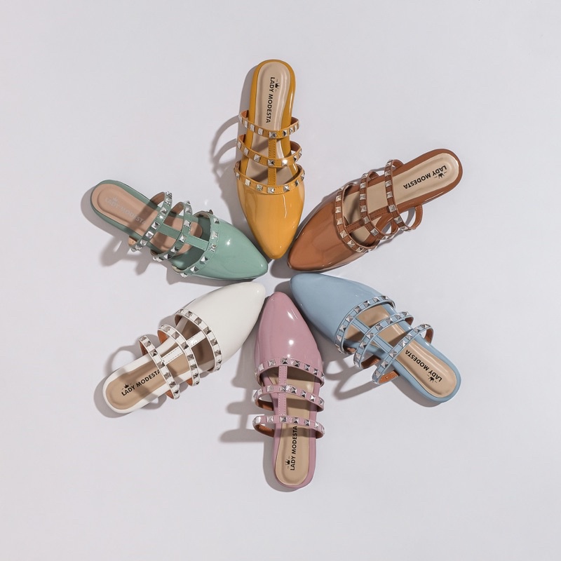 Viena flatshoes lancip