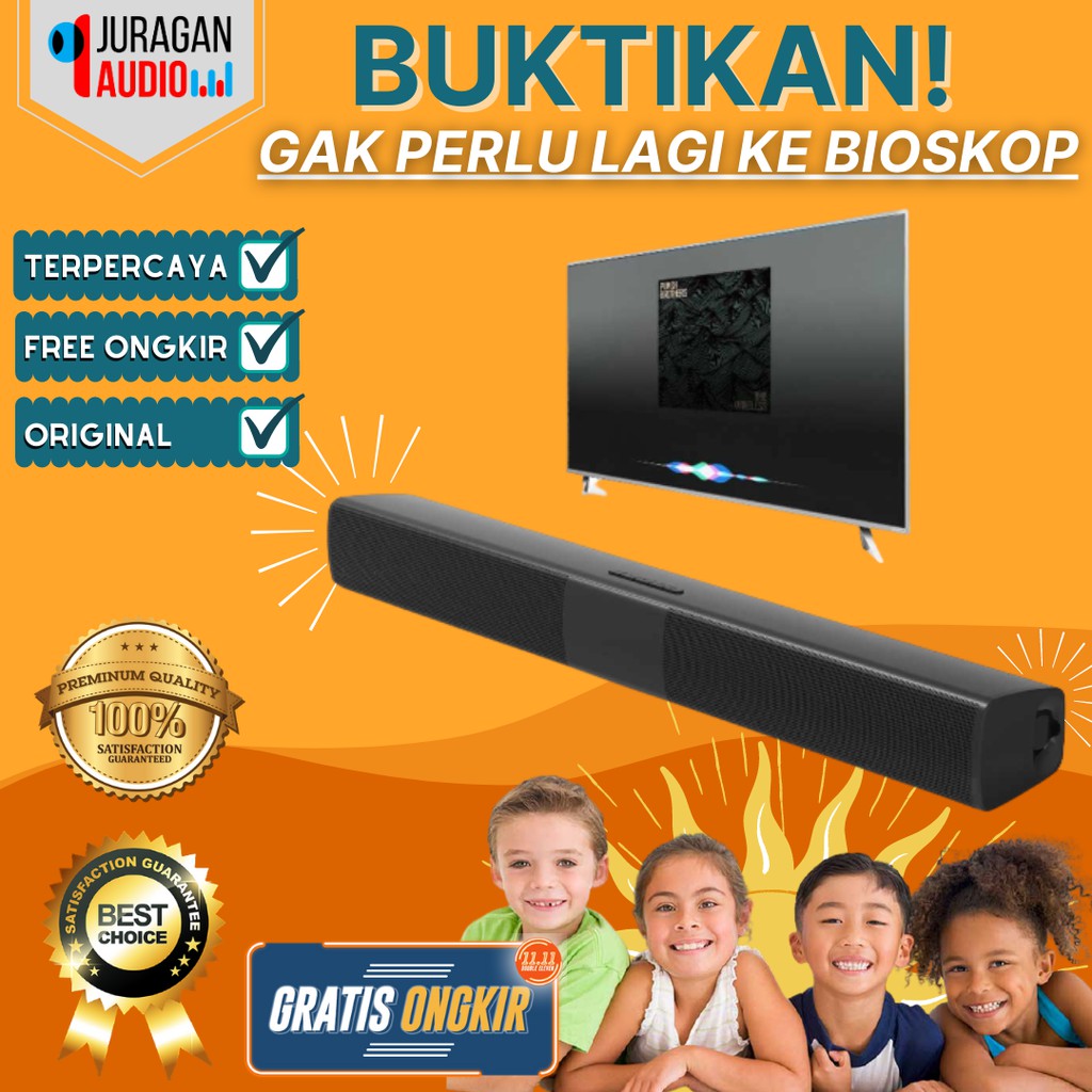 HOME THEATRE / SOUNDBAR / SPEAKER BLUETOOTH / HOME THEATER / HOME TEATER / DOOLNNG Bass 20W BS-28B