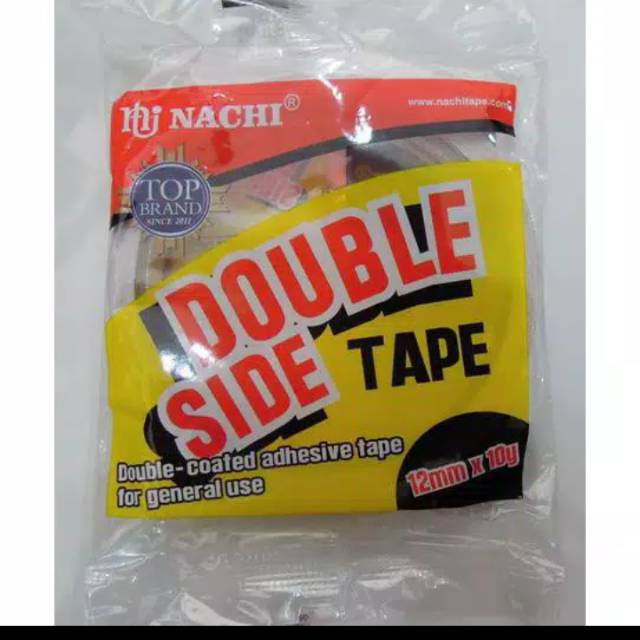 

Isolasi double tape nachi 12 mm