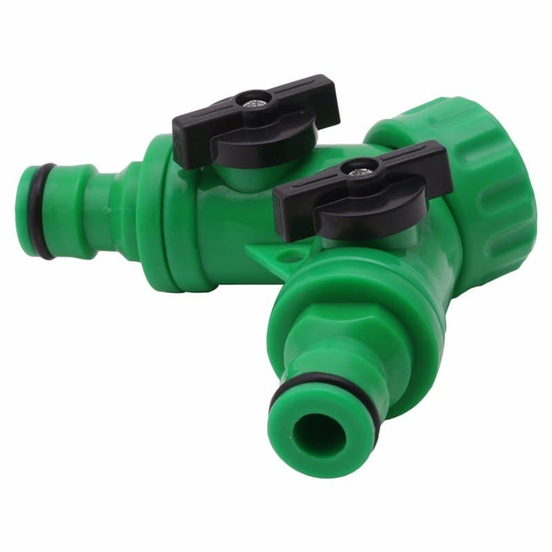 Two Way Garden Hose Splitter 4&quot;