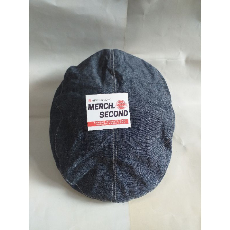 Topi Caps "KSwiss" Flat Cap News Boy (K Swiss) PL Preloved Second