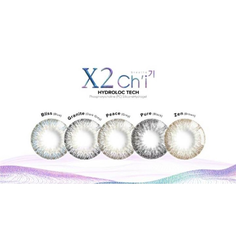 X2 Chi 14,2 mm Softlens Silicone Hyrdogel Premium Contact lens