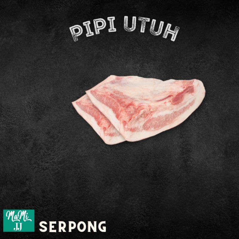 

Pork Jowl/Hangjungsal/Pipi Babi Utuh