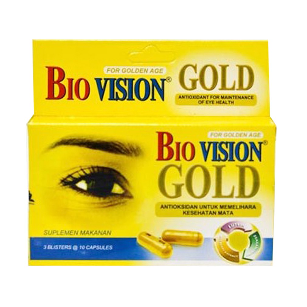 BIOVISION GOLD 30'S TABLET INDOFARMA / VITAMIN MATA || BIOVISION GOLD ||  VITAMIN A || vITAMIN MATA