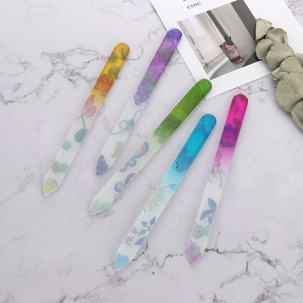 Agustina Kikir Kuku Profesional Untuk Wanita Perempuan Manicure Alat Gerinda Nail Art Kaca Kristal