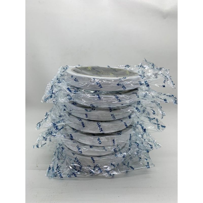 

double tape isolasi 1/2inck 0.5 kecil