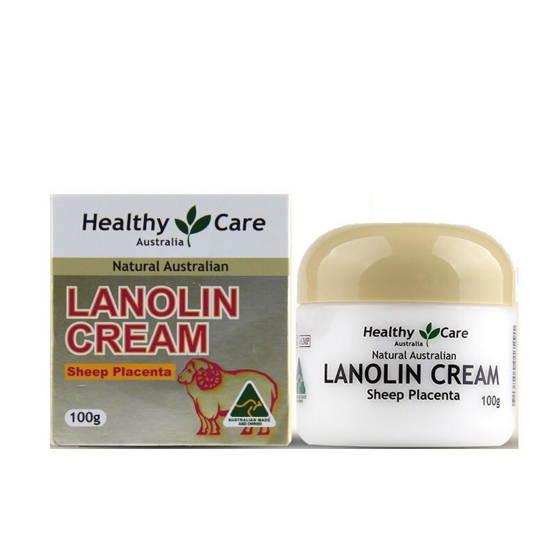 Healthy Care Lanolin Cream with Sheep Placenta 100g
