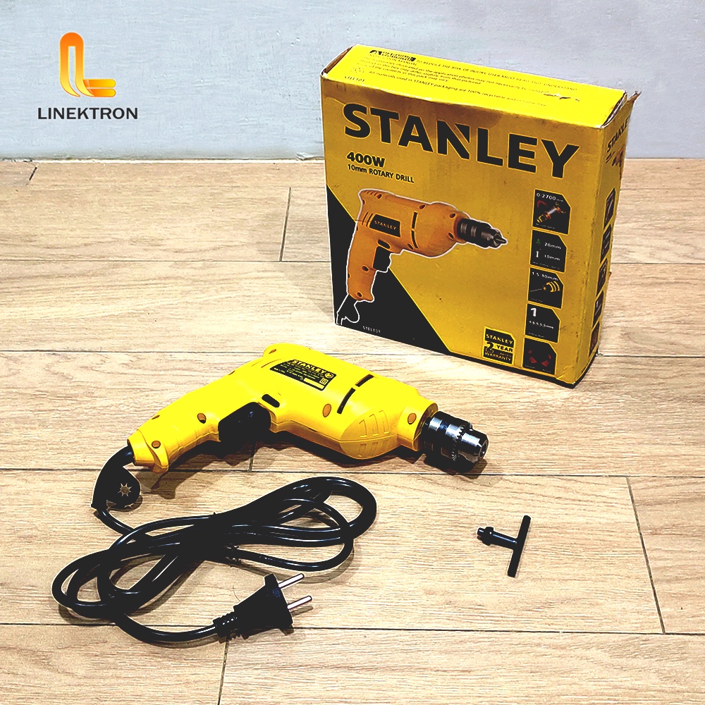 MESIN BOR TANGAN STANLEY 10 MM ROTARY DRILL