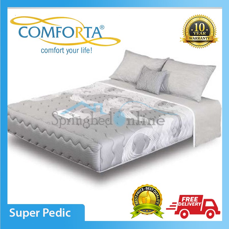 COMFORTA SUPER PEDIC SPRINGBED 160X200 ORTHOPEDIC MATRAS ONLY