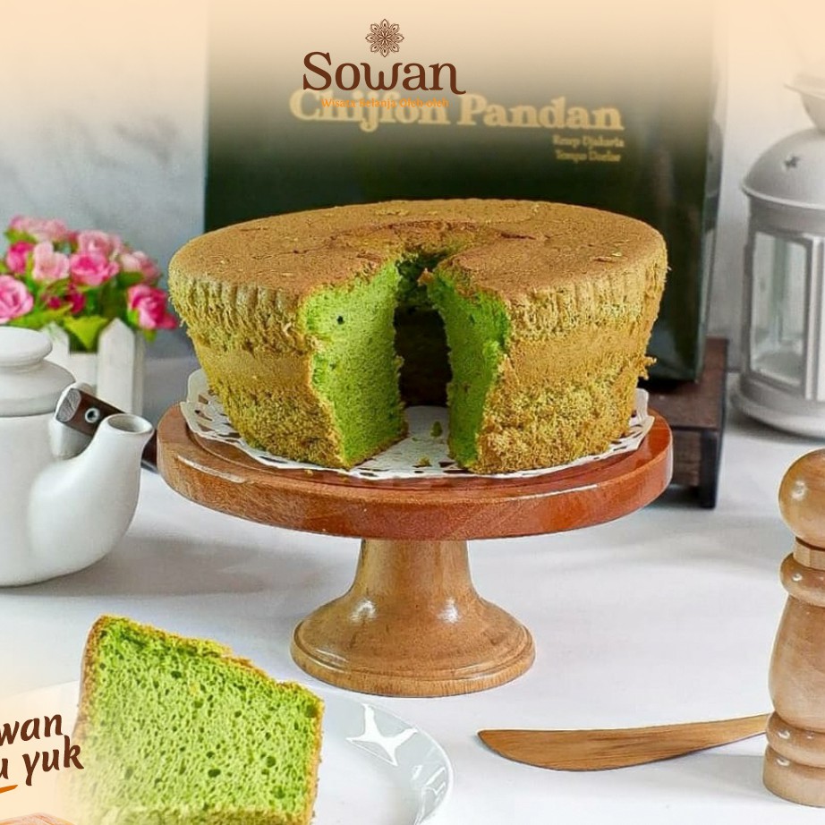 

Chiffon Pandan Sowan