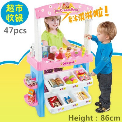 ice cream shop kids toy
