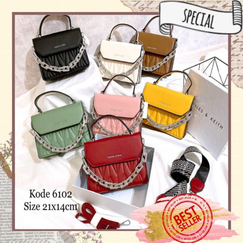 

Tas ck chain kode 6102 + Free Paper Bag