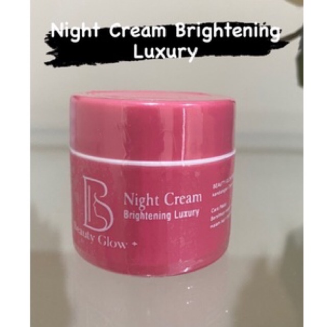 NIGHT CREAM BRIGHTENING LUXURY BG SKIN BEAUTY GLOW