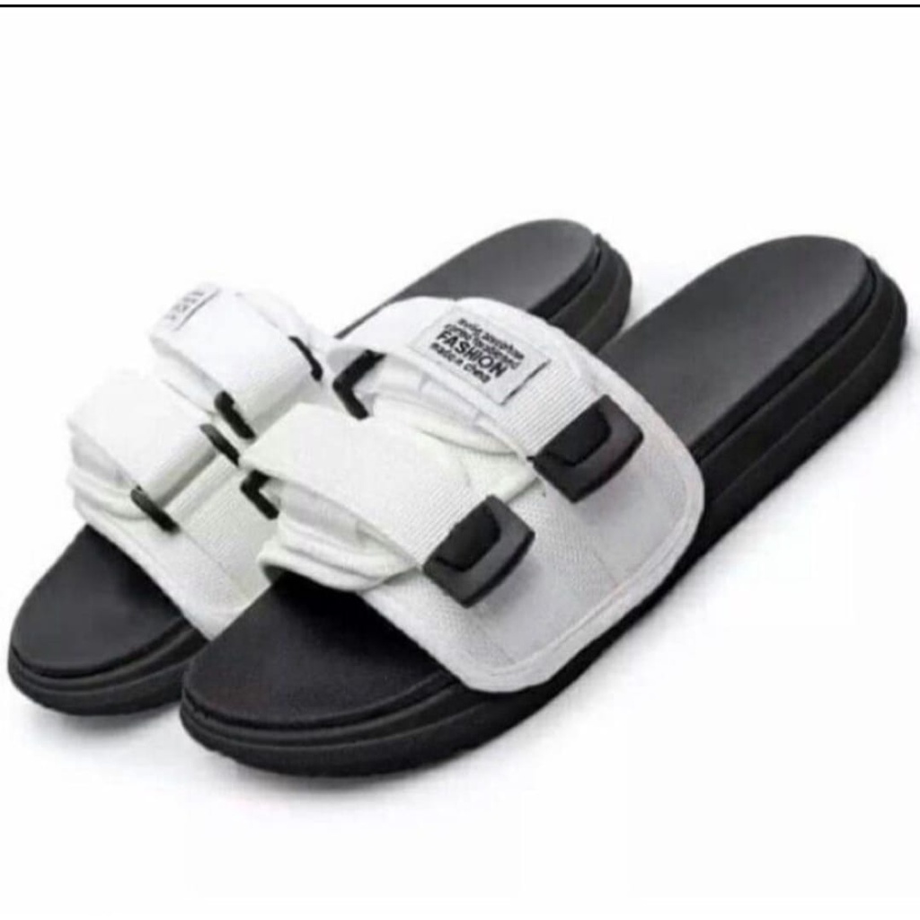 Sandal Slide Pria Slide FASHION Slop Pria