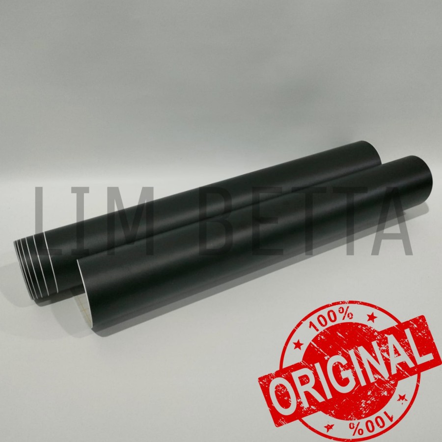 1 ROLL - SCOTLITE BACKGROUND AQUARIUM - HITAM DOFF / 15 METER