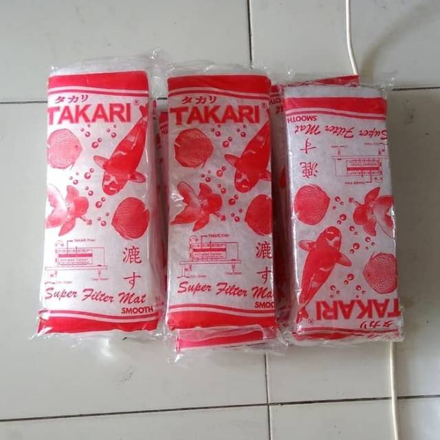 Kapas filter aquarium - Busa saringan aquarium - kapas filter