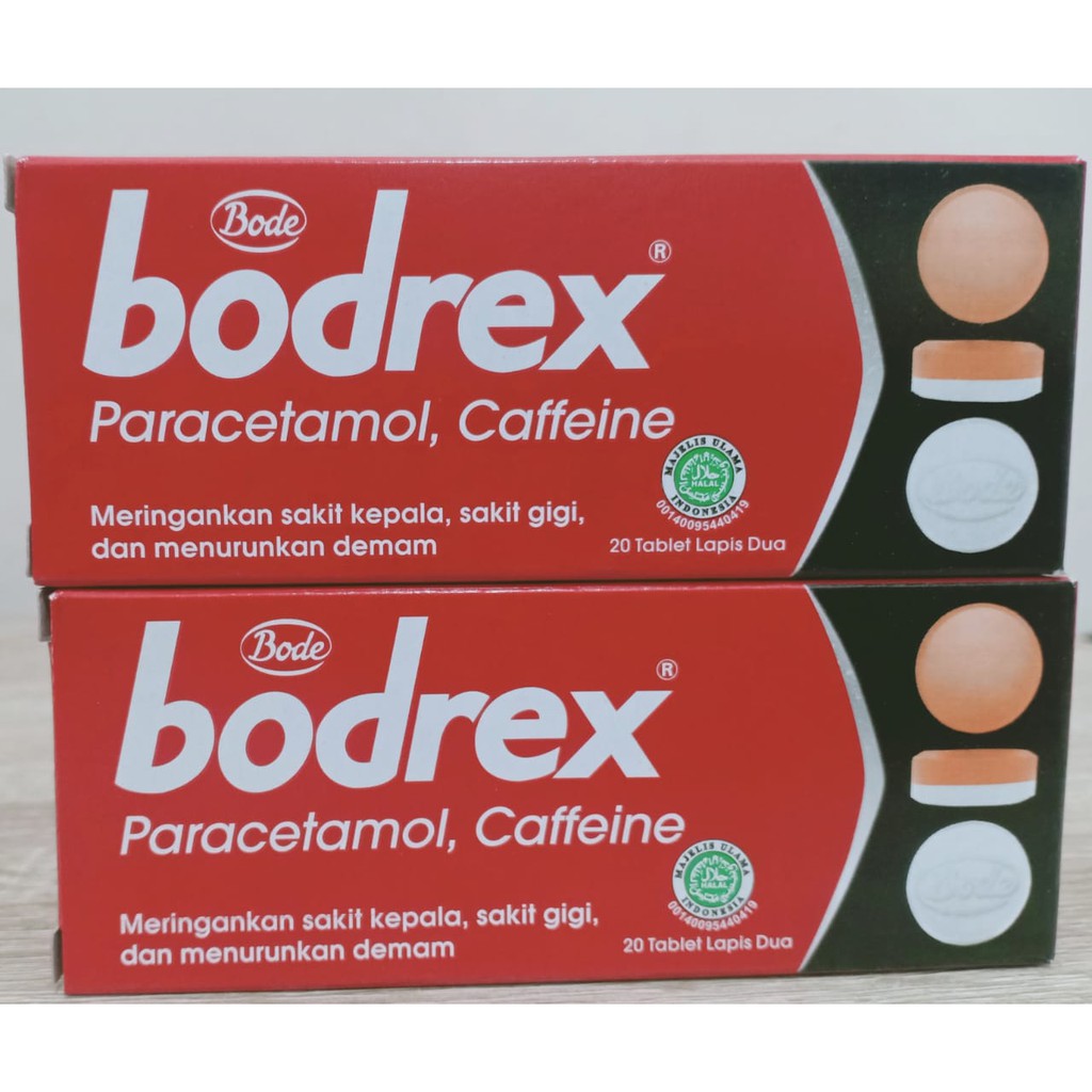 BODREX TABLET PER PAPAN