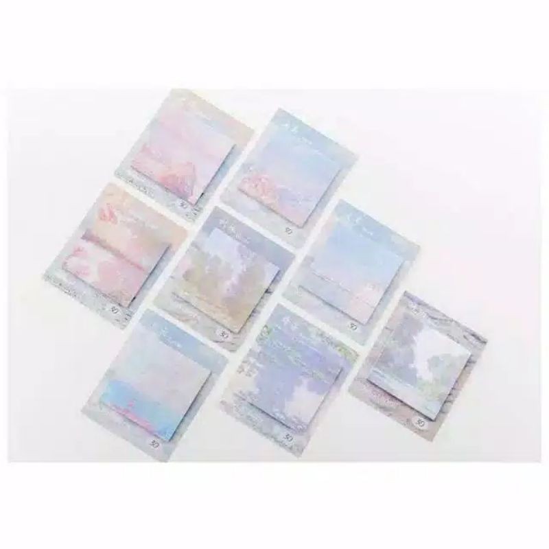 

Sticky Notes Pemandangan Pastel