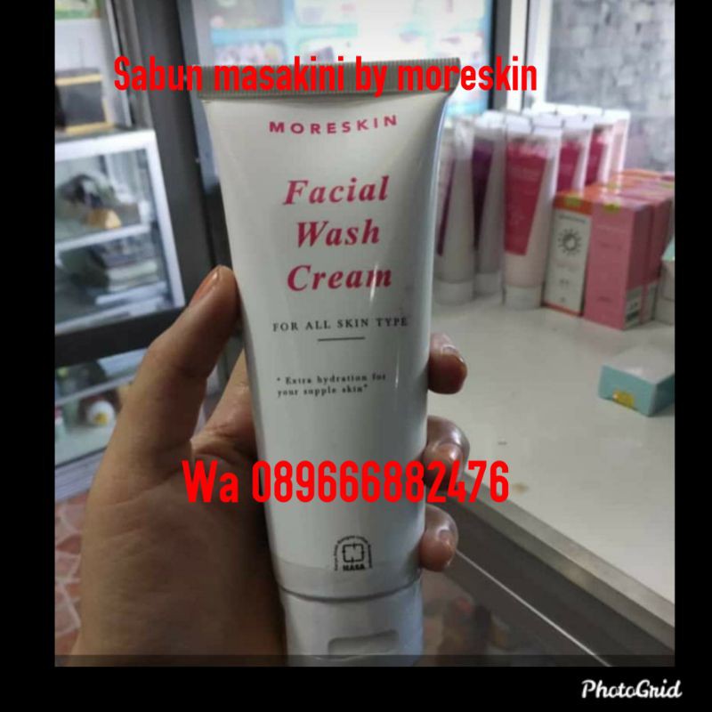 Facial wash moreskin