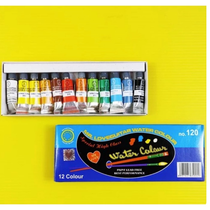 

Promo Bulan Ini Cat Air / Water Color Mr Love Guitar 12 Warna No. 120 Sale!!!