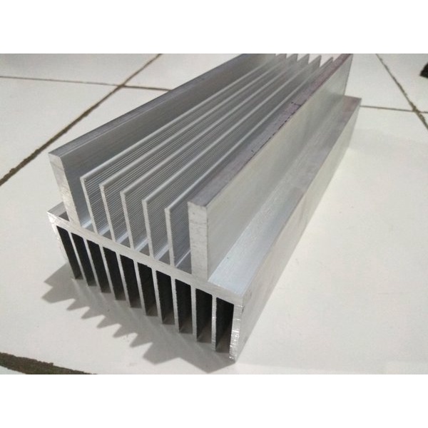 Heatshink Pendingin Transistor Final Alumunium Built Up 2U