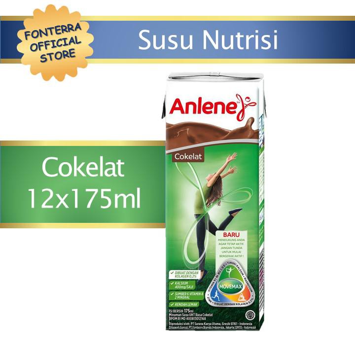 

Anlene UHT Cokelat 175 ml - 12 pcs