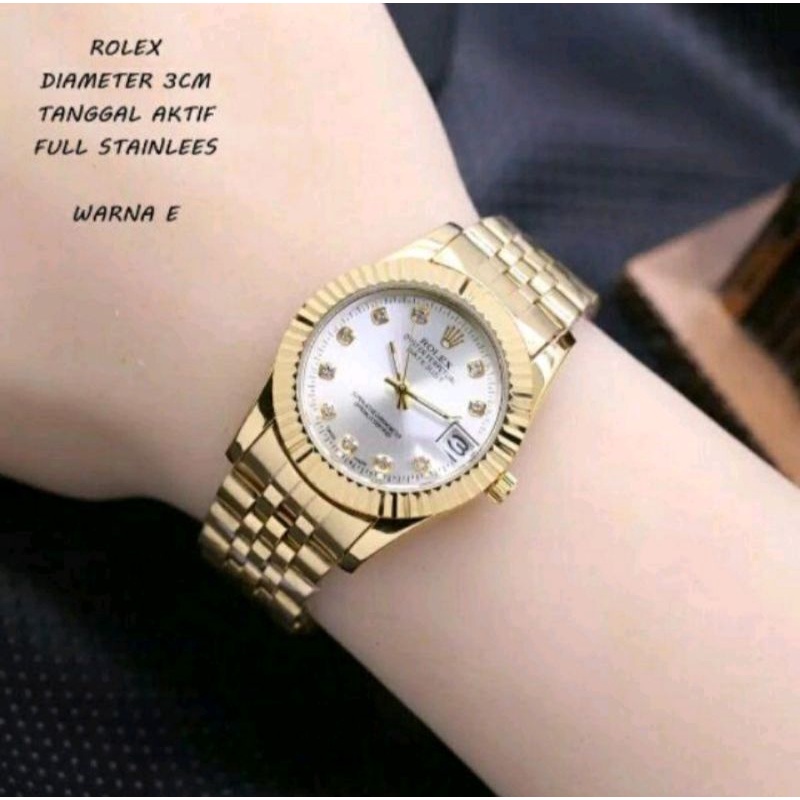 jam tangan wanita rantai murah rolex oyster perpetual date on