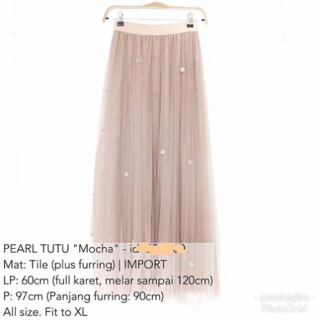 PEARL TUTU SKIRT by ISH (iymelsayshijab)