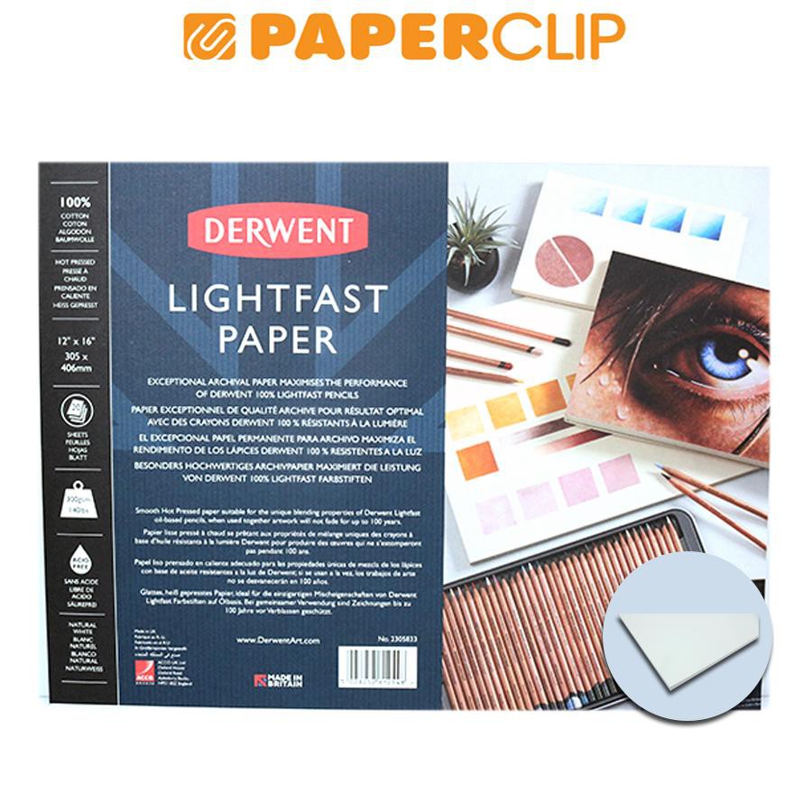

DERWENT PAPER PAD LIGHTFAST 12"X16" 300GSM 2305833DW