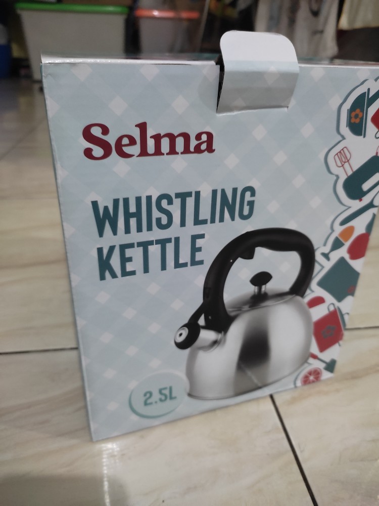 Kettle Wistling/teko Siul 2.5 Liter/pemanas Air Stainless Steel