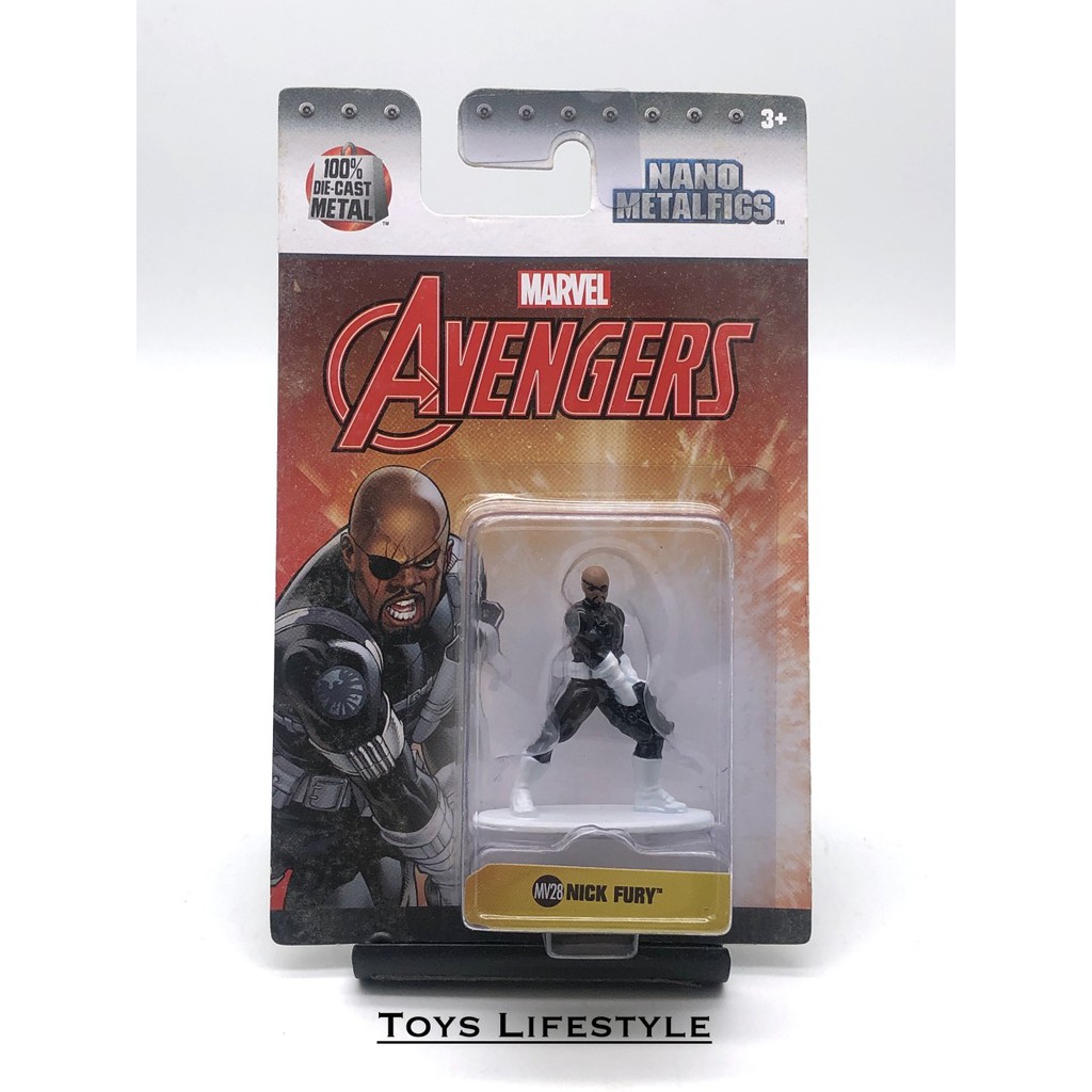 Jada Nano Metalfigs Action Figure Marvel Avengers - Nick Fury