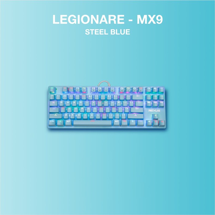 Rexus MX9 TKL Keyboard Gaming Mechanical Legionare | MX9 TKL RGB