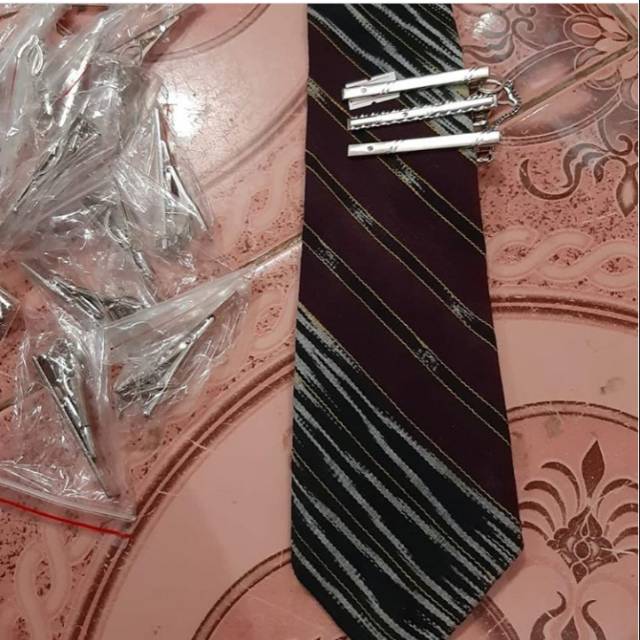 PENJEPIT DASI PENJEPIT DASI SILVER PENJEPIT HIASAN DASI MURAH