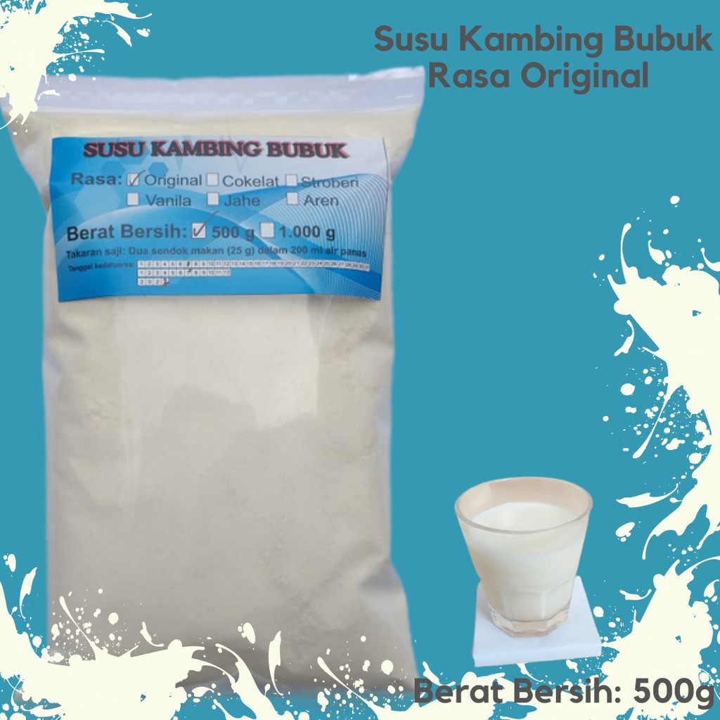 

Susu Kambing Bubuk Curah Original 500 gr