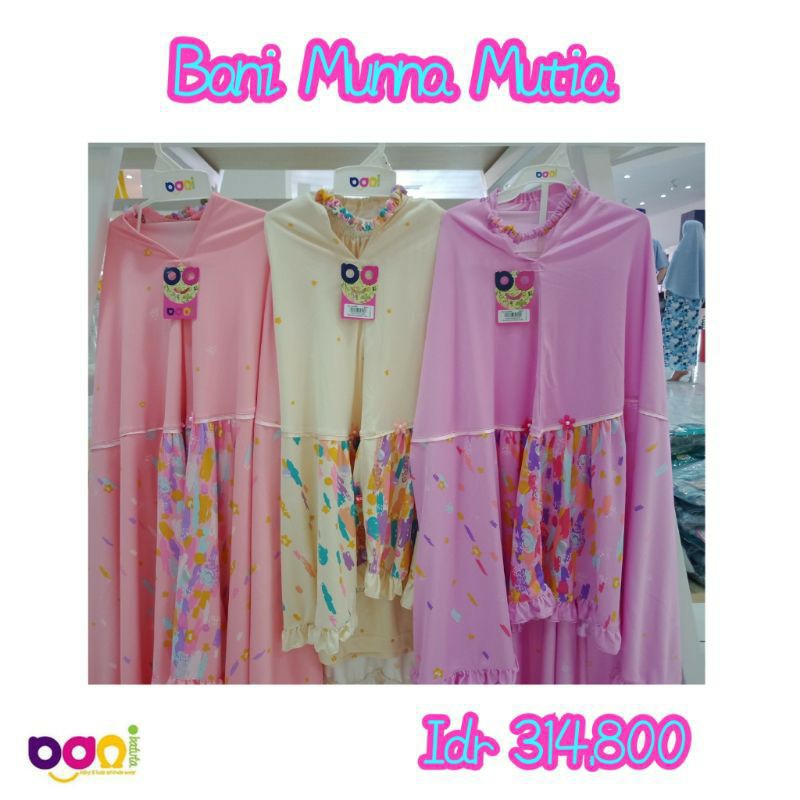 Mukena anak bani batuta/mukena anak mutia